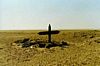 Lonely Grave in Desert