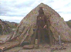 Himba traditional hut